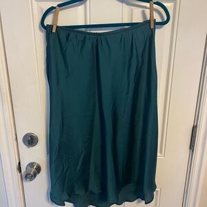 Elegant Teal Women's Skirt